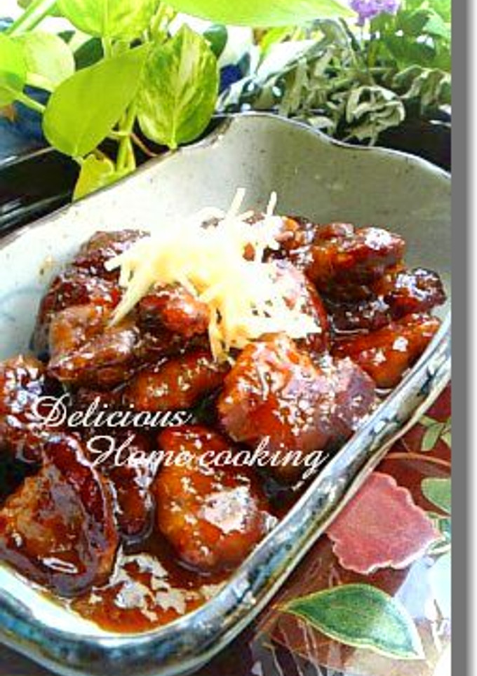 旨いよ美味い♪ママも喜ぶレバーの旨煮☆-レシピのメイン写真