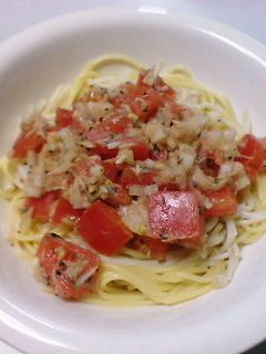 ダイエット用!さっぱり☆トマトパスタ-レシピのメイン写真
