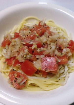 ダイエット用！さっぱり☆トマトパスタ-レシピのメイン写真