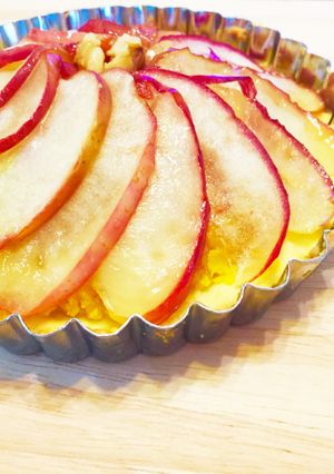秋ですね♪スイートポテトとりんごのタルト-レシピのメイン写真