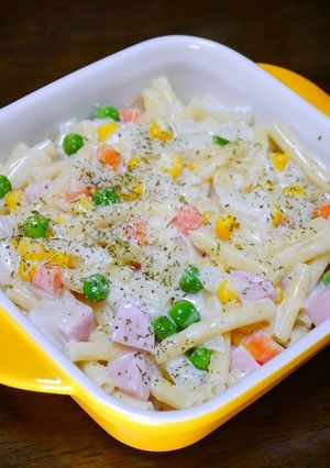 焼かない！マカロニグラタン風クリーム煮-レシピのメイン写真