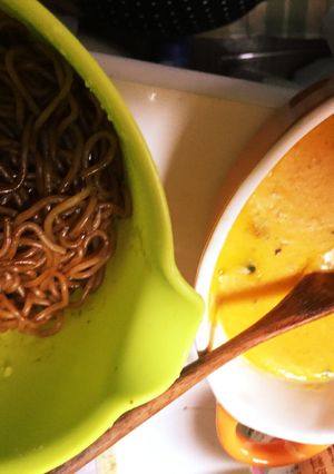 カボチャのクリームパスタ-レシピのメイン写真