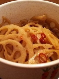 レンコンのきんぴら-レシピのメイン写真