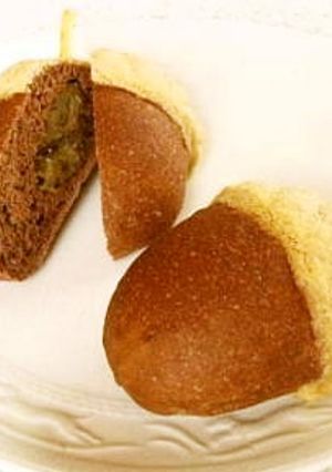あーもんどんぐりパン（メロンパン）-レシピのメイン写真