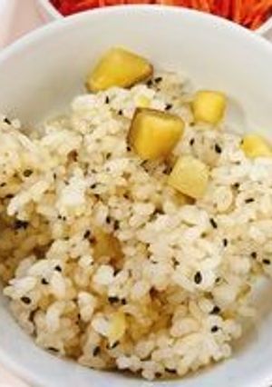 秋の味覚★　さつまいもごはん-レシピのメイン写真