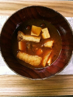 なめこと豆腐のおみそ汁-レシピのメイン写真