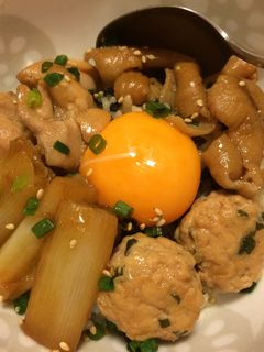 鶏の照り焼き丼-レシピのメイン写真