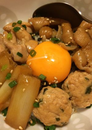 鶏の照り焼き丼-レシピのメイン写真