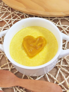 離乳食初期から♡卵黄かぼちゃプリン-レシピのメイン写真