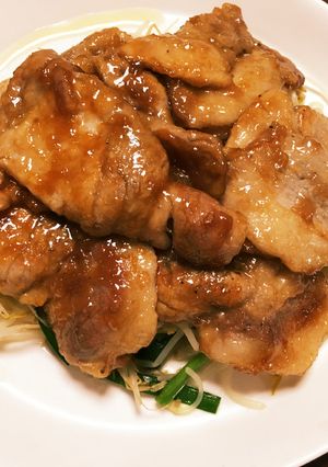 黄金比率☆豚のしょうが焼き-レシピのメイン写真