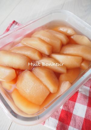 りんごのコンポート-レシピのメイン写真
