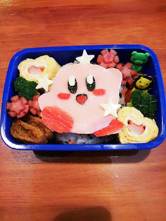 ☆キャラ弁 星のカービィ カービィ-レシピのメイン写真