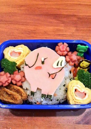 ☆キャラ弁 七つの大罪 ホークちゃん-レシピのメイン写真