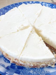 2層のクリームチーズケーキ-レシピのメイン写真