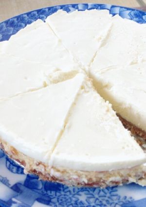 2層のクリームチーズケーキ-レシピのメイン写真
