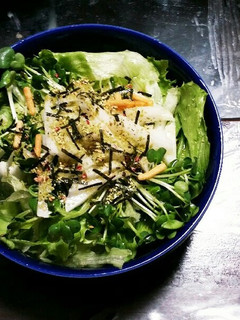 お通しお茶漬けサラダ-レシピのメイン写真