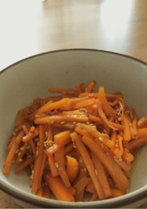 簡単☆にんじんきんぴら-レシピのメイン写真