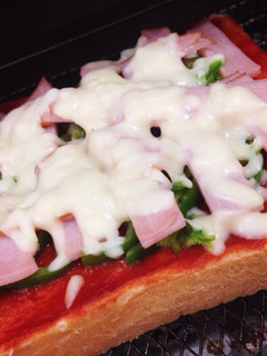 5材料でピザトースト!-レシピのメイン写真