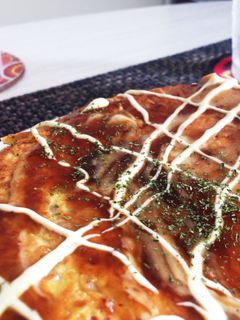 残ったごはんで!モチモチお好み焼き♪-レシピのメイン写真