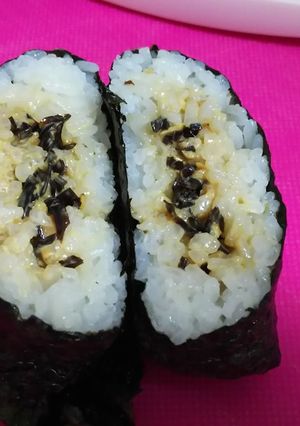 ハニージンジャーマヨよろこんぶおにぎらず-レシピのメイン写真