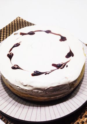 メイプルクリームの簡単NYチーズケーキ-レシピのメイン写真