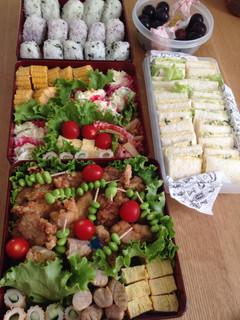 2016運動会 お弁当8人分-レシピのメイン写真