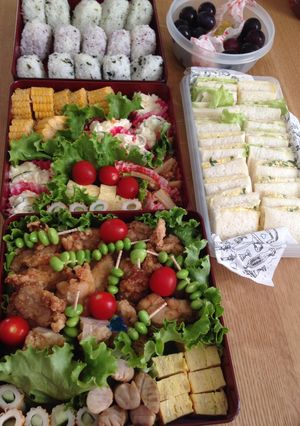 2016運動会 お弁当8人分-レシピのメイン写真