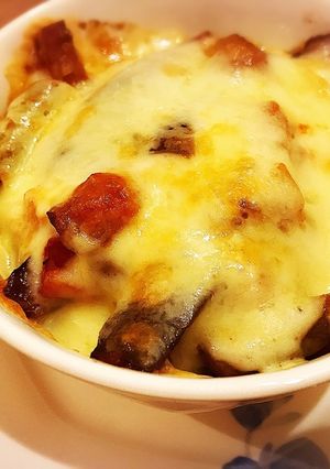 なすとトマトの夏野菜グラタン-レシピのメイン写真