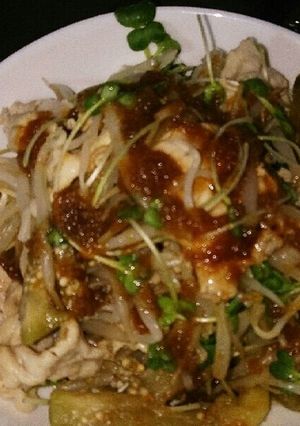 豚肉ともやしのサラダに貝割れ大根-レシピのメイン写真