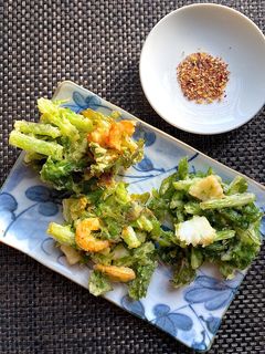 大根の葉のかき揚げ-レシピのメイン写真