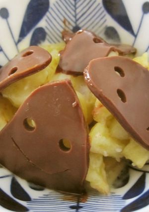 とろーりチョコ＆チーズのカリカリポテト-レシピのメイン写真