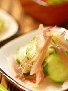 手早く簡単☆みょうがとキュウリの酢の物-レシピのメイン写真