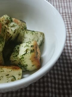 お弁当に♪はんぺん青のりバター炒め-レシピのメイン写真