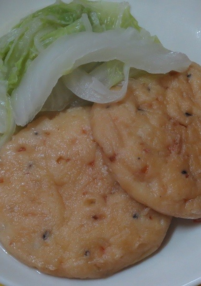 白菜とがんもの白だし煮-レシピのメイン写真