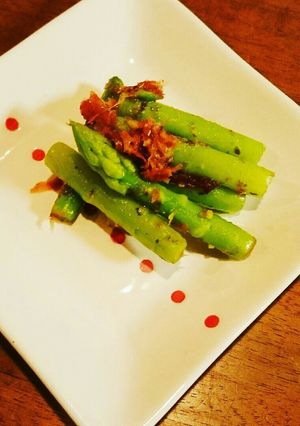 アスパラのおかか和え-レシピのメイン写真