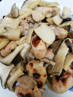 鶏肉とエリンギの塩麹炒め-レシピのメイン写真