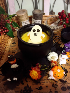 あまったカボチャでハロウィンスープ-レシピのメイン写真