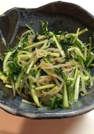 きゅうりともやしの酢の物-レシピのメイン写真