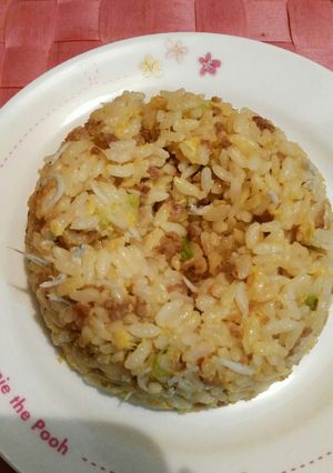 ひき肉とシラスの簡単チャーハン✌-レシピのメイン写真