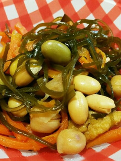 切り昆布と大豆の煮物マメマメ昆布(^^)-レシピのメイン写真