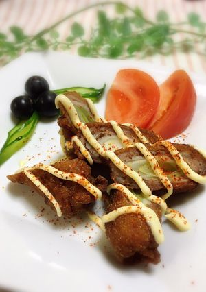 材料4つ肉巻き唐揚げ♪おつまみ♪お弁当に-レシピのメイン写真