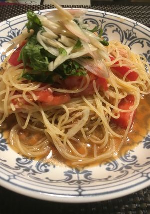 ♡トマトとツナの簡単冷製パスタ♡-レシピのメイン写真