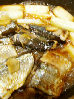焼き肉のタレで サンマとねぎの煮物-レシピのメイン写真