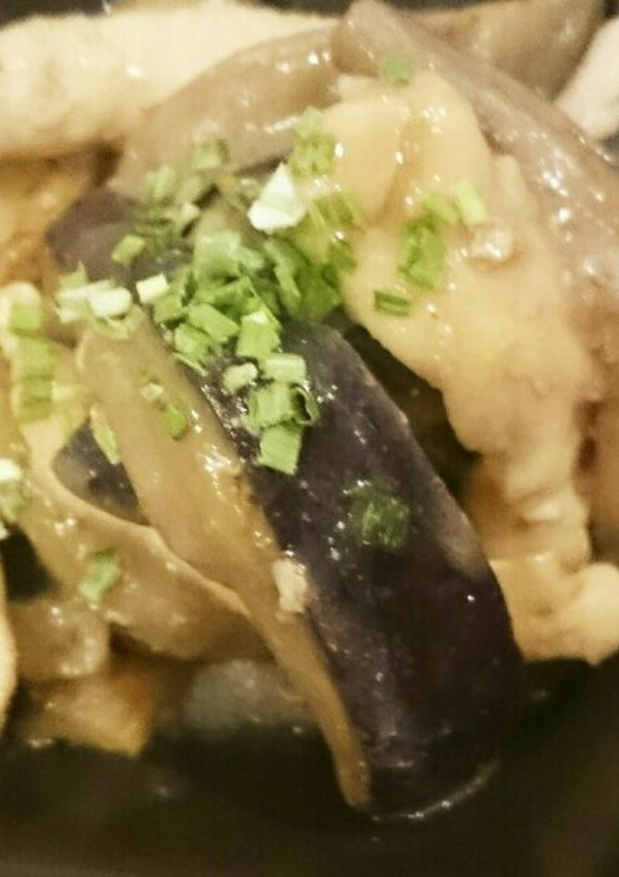 なすとささみの味噌炒め-レシピのメイン写真