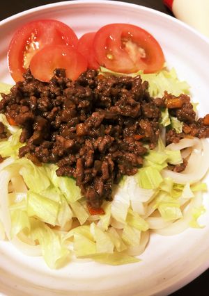 焼肉のタレだけ！簡単混ぜうどん☆-レシピのメイン写真