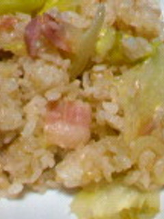 しゃきしゃきレタス炒飯-レシピのメイン写真