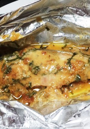 みそマヨ鮭のホイル焼き 簡単！-レシピのメイン写真