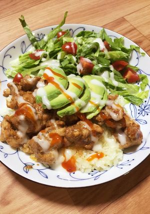 本格スパイス＊簡単チキンオーバーライス-レシピのメイン写真