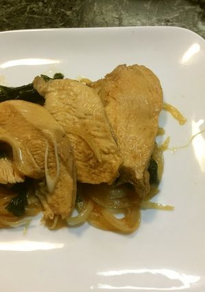 簡単！鶏肉の胸肉の紅茶煮-レシピのメイン写真