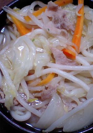 ちゃんぽんうどん-レシピのメイン写真
